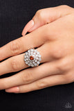 Effervescent Crescendo - Paparazzi Accessories - Brown Dainty Ring