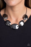 That RING You Do - Paparazzi Accessories - Black Necklace