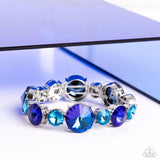 Refreshing Radiance - Paparazzi Accessories - Blue Bracelet