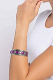 Stony Surprise - Paparazzi Accessories - Purple Bracelet