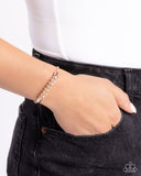 Serious Sentiment - Paparazzi Accessories - Rose Gold Slip Knot Bracelet