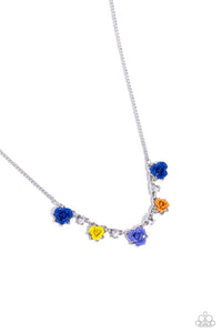 Strike A Rose - Paparazzi Accessories - Multi Necklace