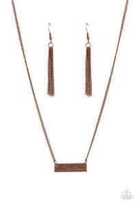 Joy Of Motherhood - Paparazzi Accessories - Copper Necklace