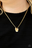 Super Mom - Paparazzi Accessories - Gold Necklace