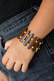 Coronado Cabana - Paparazzi Accessories - Yellow Bracelet