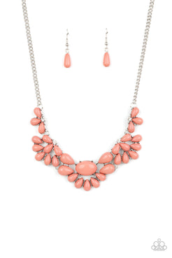 Secret GARDENISTA - Paparazzi Accessories - Pink Necklace