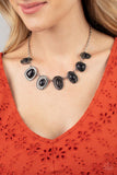 Albuquerque Artisan - Paparazzi Accessories - Black Necklace