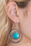 Mai Tai Tango - Paparazzi Accessories - Blue Earrings