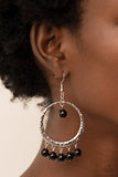 Luscious Luxury - Paparazzi Accessories - Black Earrings