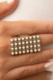 Pack Your SADDLEBAGS - Paparazzi Accessories - White Ring