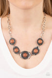 Homestead Harmony - Paparazzi Accessories - Brown Necklace