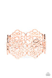 Baroque Bouquet - Paparazzi Accessories - Rose Gold Bracelet