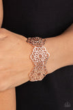 Baroque Bouquet - Paparazzi Accessories - Rose Gold Bracelet