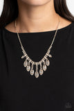 REIGNING Romance - Paparazzi Accessories - Gold Necklace