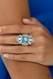 GLISTEN Here! - Paparazzi Accessories - Blue Ring