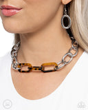 Uniquely Upmarket - Paparazzi Accessories - Brown Necklace