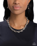 Complete Curves - Paparazzi Accessories - Silver Chain Necklace