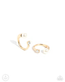 Decade Dance - Paparazzi Accessories - Gold Earrings