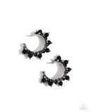 Elite Express - Paparazzi Jewelry - Black Hoop Earrings