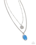 Dedicated Diva - Paparazzi Accessories - Blue Necklace