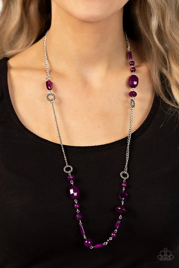 Craveable Color- Paparazzi Accessories - Purple Necklace