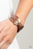 Quill Quencher - Paparazzi Accessories - Copper Bracelet