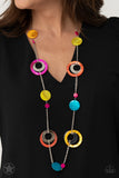 Kaleidoscopically Captivating - Paparazzi Accessories - Multi Blockbuster Necklace