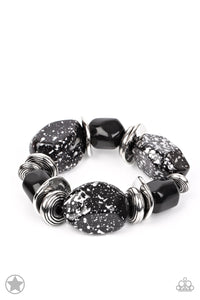 Glaze of Glory - Paparazzi Accessories - Black Bracelet