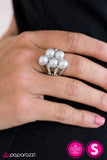 Can You Keep A SEA-cret? - Paparazzi Accessories - White Pearl Ring