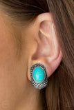 Bedrock Bombshell - Paparazzi Accessories - Clip On Earrings