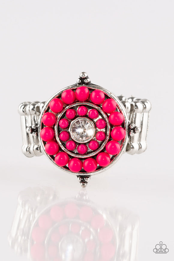 High-Tide Pool Party - Paparazzi Accessories - Pink Ring