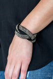 Nice Girls Finish Last - Paparazzi Accessories - Black Urban Bracelet