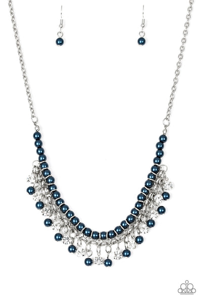 Paparazzi Pristinely Prestigious - Blue Necklace – A Finishing Touch Jewelry