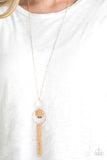 Faith Makes All Things Possible - Paparazzi Accessories - Gold Necklace