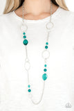 Very Visionary - Paparazzi Accessories - Green Necklace