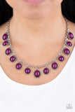 Make Some ROAM! - Paparazzi Accessories - Purple Necklace