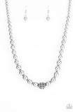 High-Stakes FAME - Paparazzi Accessories - Silver Necklace