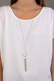 Faith Makes All Things Possible - Paparazzi Accessories - Silver Necklace