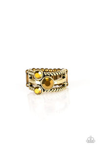 Head In The Stars - Paparazzi Accessories - Brass Ring