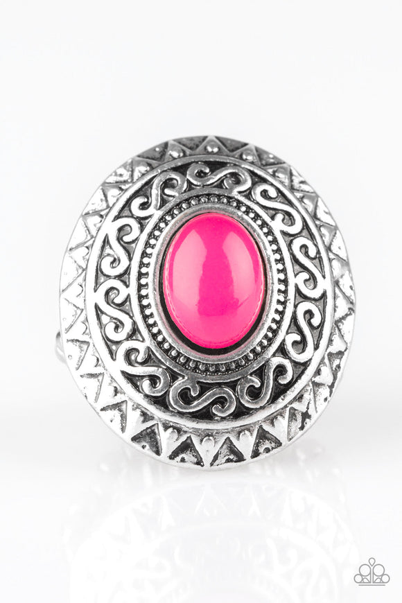 Hello, Sunshine - Paparazzi Accessories - Pink Ring