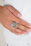 Really Riveting - Paparazzi Accessories - Silver Ring