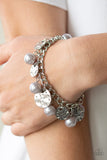 SEA In A New Light - Paparazzi Accessories -Silver Bracelet