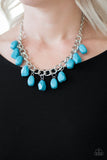 Take The COLOR Wheel! - Paparazzi Accessories - Blue Necklace