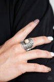 Flower Shower - Paparazzi Accessories - Brown Ring