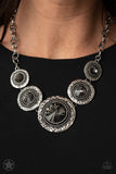 Global Glamour - Paparazzi Accessories - Silver Necklace