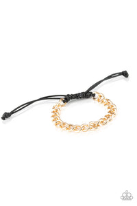 Sideline - Paparazzi Accessories - Gold Bracelet