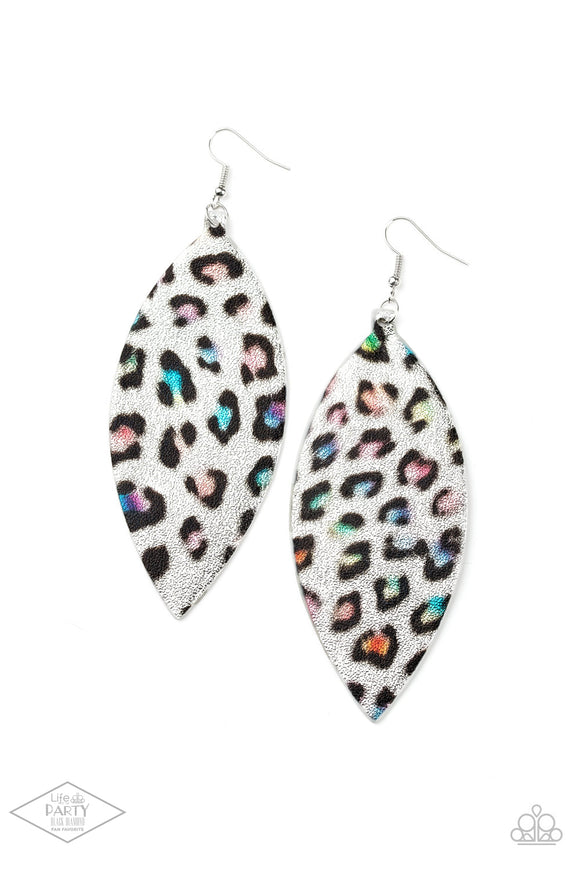 Once a CHEETAH, Always a CHEETAH - Paparazzi Accessories - Multi Earrings