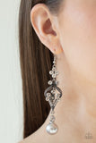 Elegantly Extravagant - Paparazzi Accessories - Silver Earrings