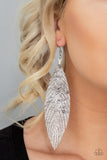 Feather Fantasy - Paparazzi Accessories - Multi Earrings