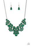 Bohemian Banquet - Paparazzi Accessories -  Green Necklace